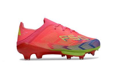 Adidas F50 Elite Lightstrike Pro FG Football Boots - Pink/Neon Green/Flash Red