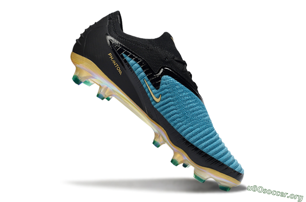 Nike Phantom 6 Low Elite FG Football Boots - Blue/Ocean Blue/Golden Yellow 4