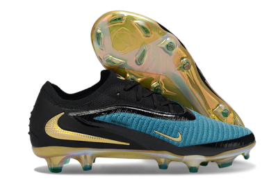 Nike Phantom 6 Low Elite FG Football Boots - Blue/Ocean Blue/Golden Yellow