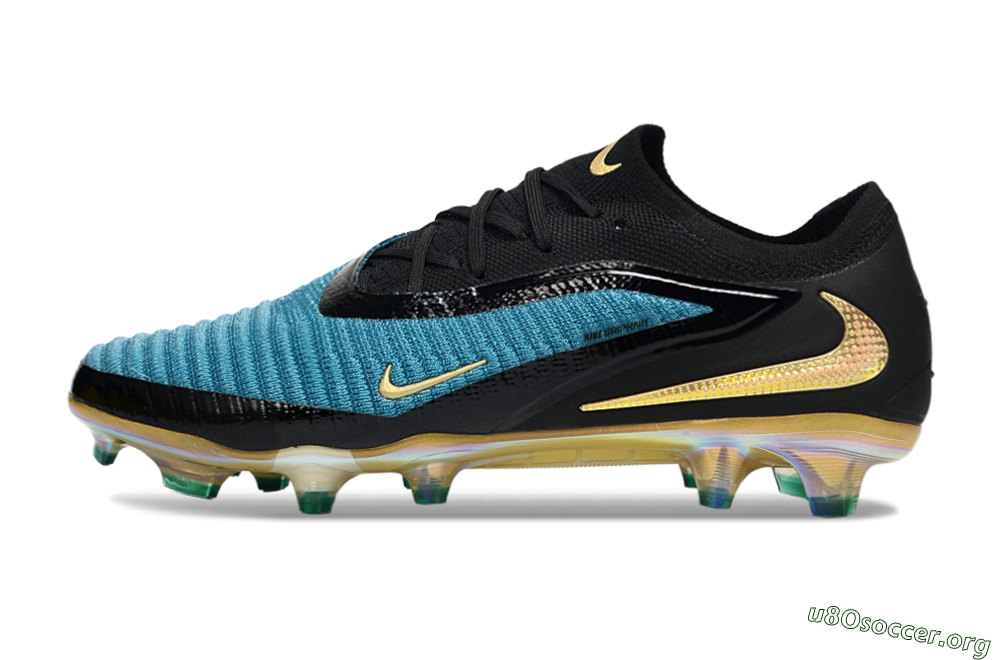 Nike Phantom 6 Low Elite FG Football Boots - Blue/Ocean Blue/Golden Yellow 3