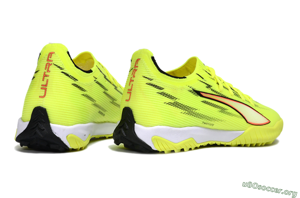 Puma Ultra Ultimate TF Football Shoes - Yellow/Electric Yellow/Crimson Blaze 6