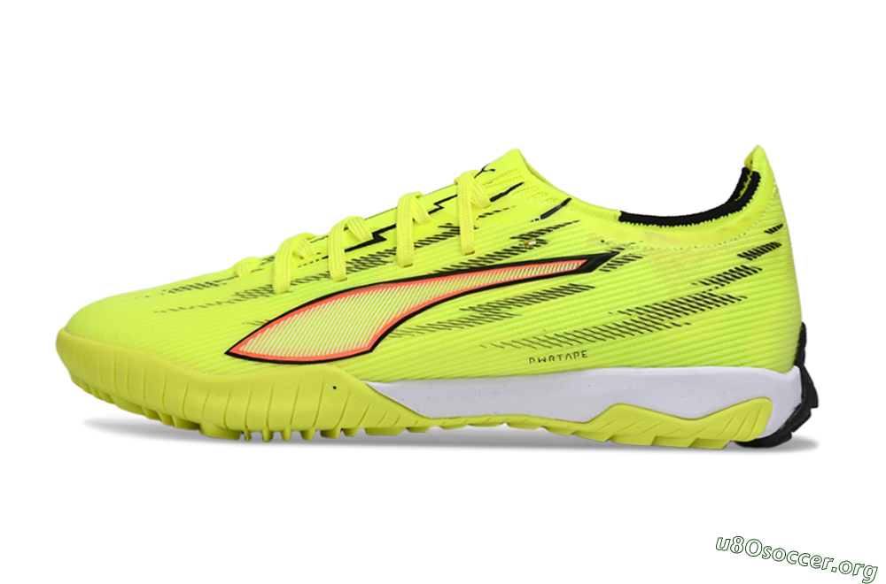 Puma Ultra Ultimate TF Football Shoes - Yellow/Electric Yellow/Crimson Blaze 3