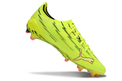 Puma Ultra Ultimate FG Football Boots - Yellow/Bright Lime/Neon Pink