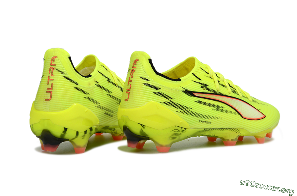 Puma Ultra Ultimate FG Football Boots - Yellow/Bright Lime/Neon Pink 6