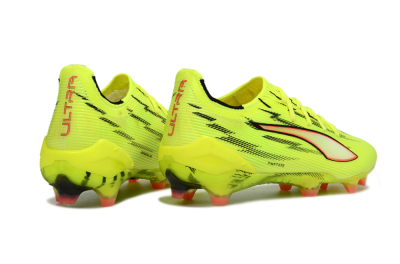 Puma Ultra Ultimate FG Football Boots - Yellow/Bright Lime/Neon Pink