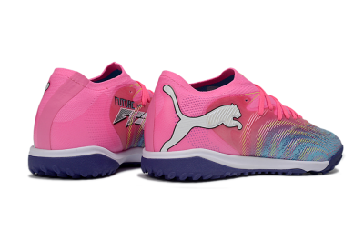 Puma Future 8 Ultimate TF Football Shoes - Pink/Electric Pink/Dark Blue