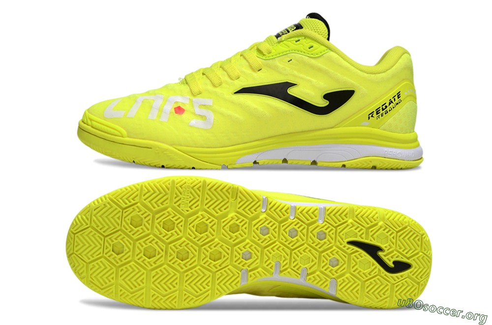 Joma Top Flex IC Football Shoes - Yellow/Neon Yellow/Black 1