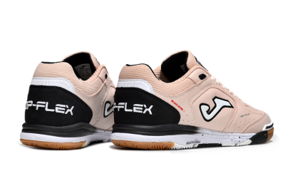 Joma Top Flex IC Football Shoes - Pink/Peach Mist/Classic Black
