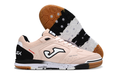 Joma Top Flex IC Football Shoes - Pink/Peach Mist/Classic Black