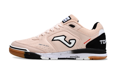 Joma Top Flex IC Football Shoes - Pink/Peach Mist/Classic Black