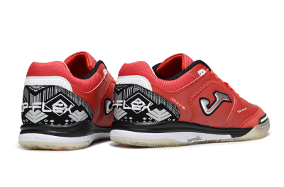 Joma Top Flex IC Football Shoes - Red/Crimson Blaze/Black Knight