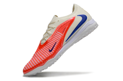 Nike Phantom 6 Low Elite TF Football Shoes - Red/Sunset Orange/Cool Blue