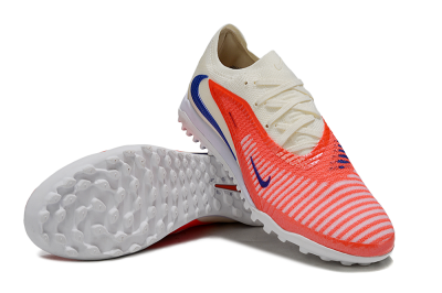 Nike Phantom 6 Low Elite TF Football Shoes - Red/Sunset Orange/Cool Blue