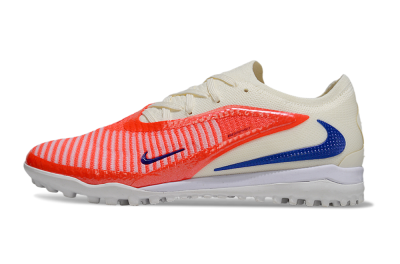 Nike Phantom 6 Low Elite TF Football Shoes - Red/Sunset Orange/Cool Blue