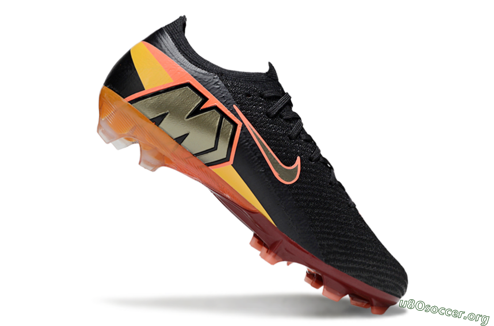 Nike Air Zoom Mercurial Vapor 16 Elite FG Football Boots - Black/Coral Punch/Golden Bronze 0