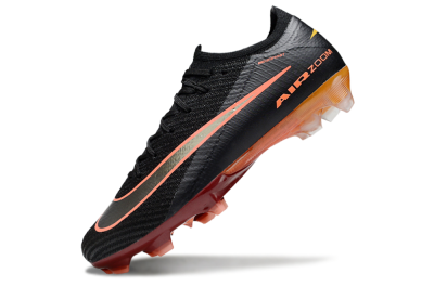 Nike Air Zoom Mercurial Vapor 16 Elite FG Football Boots - Black/Coral Punch/Golden Bronze