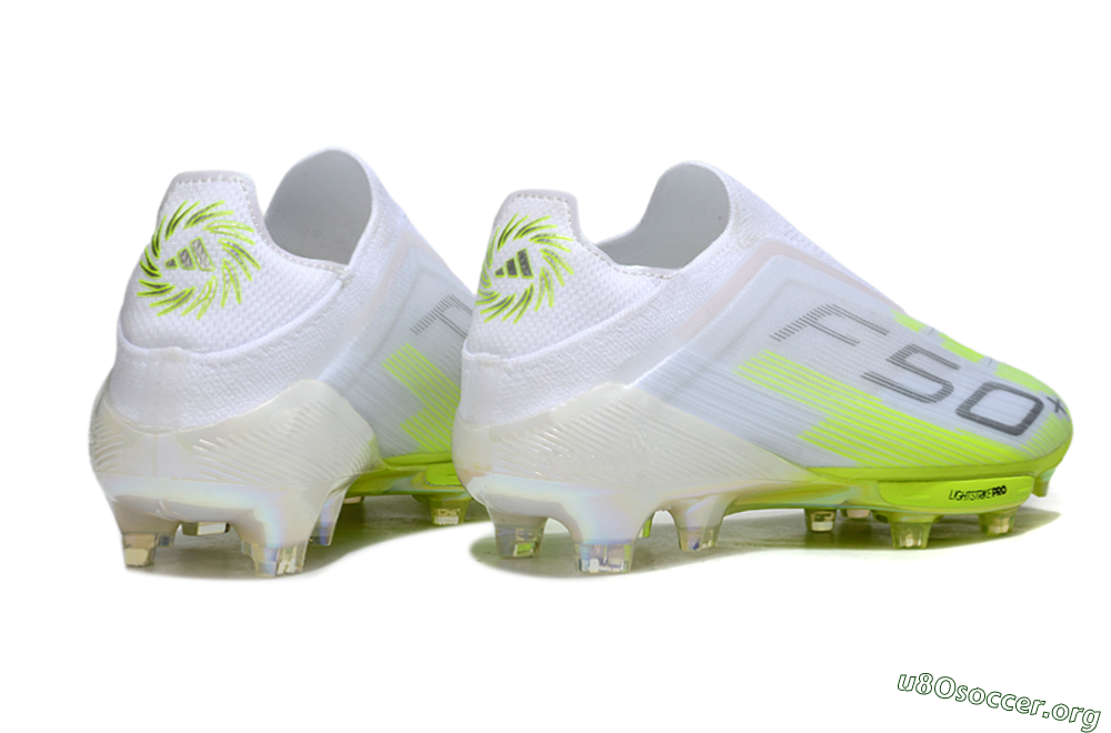 Adidas F50 Lightstrike Pro Laceless FG Football Boots - Yellow/Neon Lime/White 6