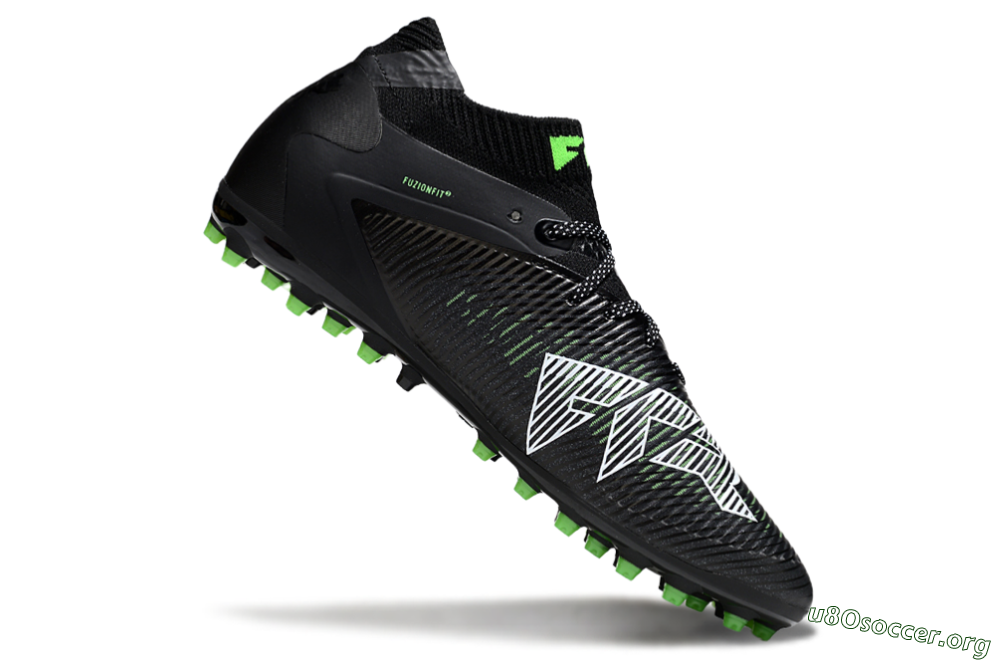 Puma Future 8 Ultimate MG Football Boots - Black/Neon Green/Electric Green 4