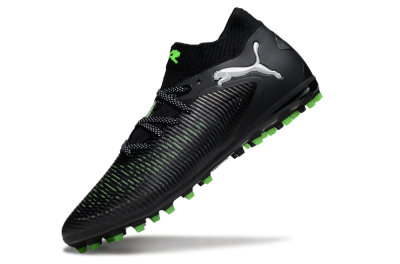 Puma Future 8 Ultimate MG Football Boots - Black/Neon Green/Electric Green