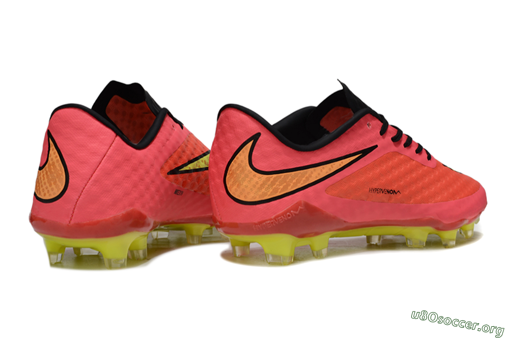 Nike Hypervenom Phantom FG Football Boots - Pink/Electric Pink/Neon Yellow 6