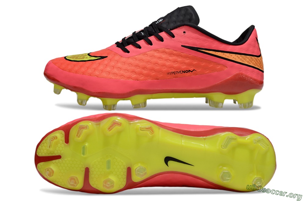 Nike Hypervenom Phantom FG Football Boots - Pink/Electric Pink/Neon Yellow 1
