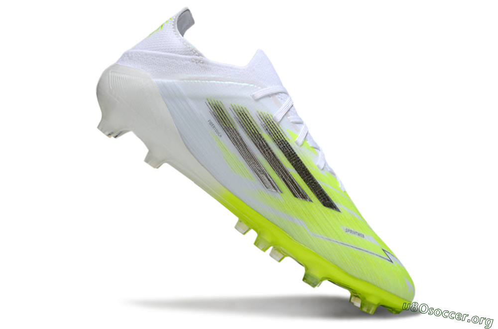 Adidas F50 Pro FG Football Boots - Yellow/Lime Green/White 4