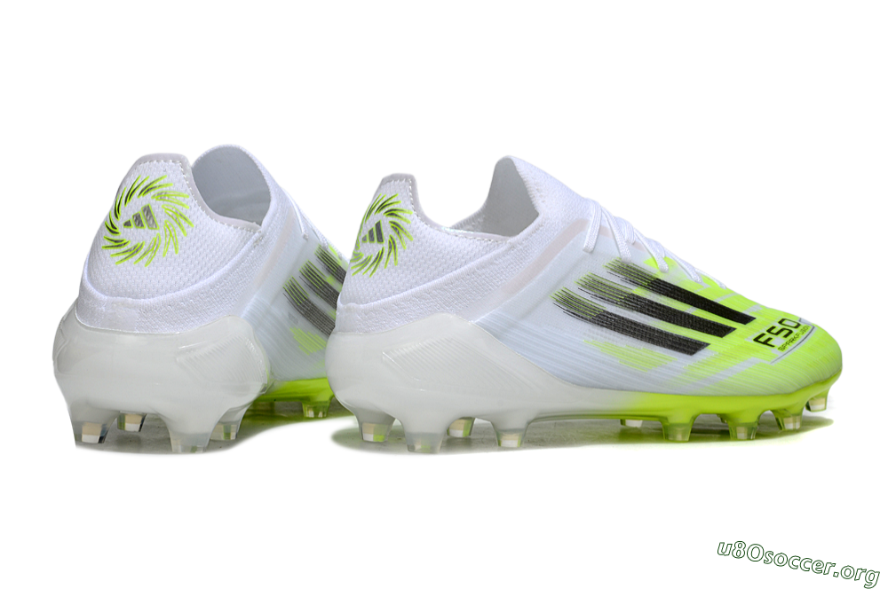 Adidas F50 Pro FG Football Boots - Yellow/Lime Green/White 6