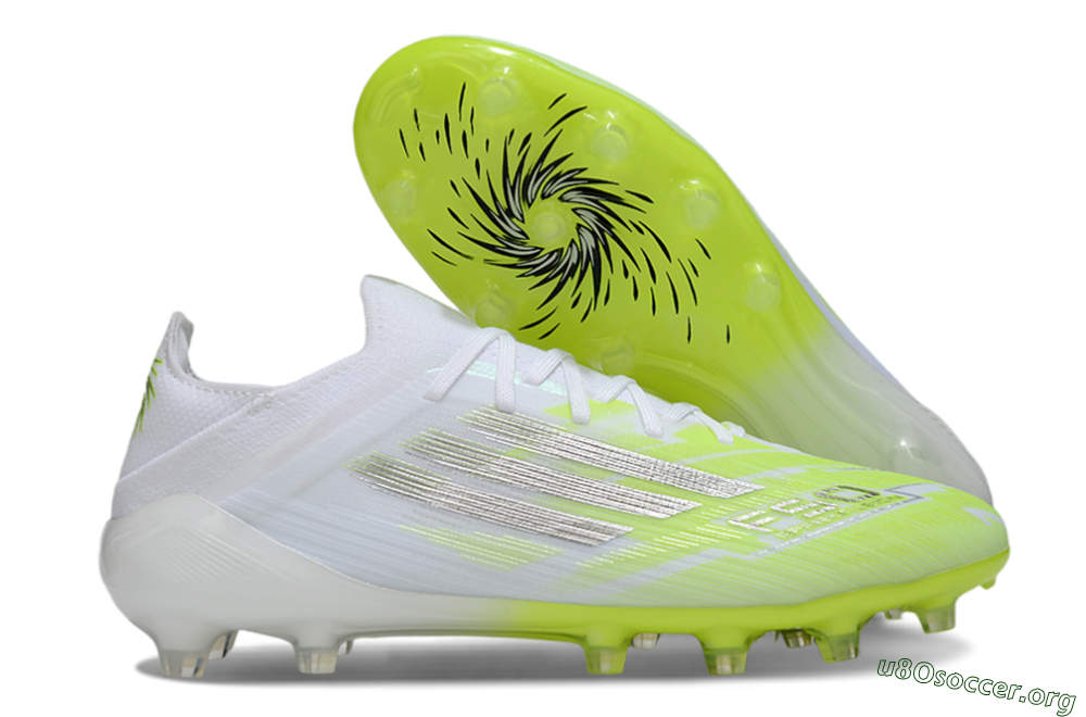 Adidas F50 Pro FG Football Boots - Yellow/Lime Green/White 2