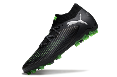 Puma Future 8 Ultimate MG Football Boots - Black/Neon Green/Anthracite