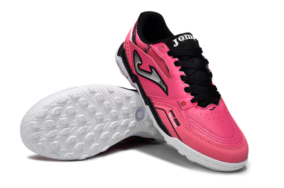 Joma Top Flex TF Football Shoes - Pink/Hot Pink/Black