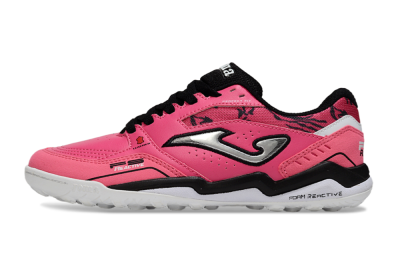 Joma Top Flex TF Football Shoes - Pink/Hot Pink/Black