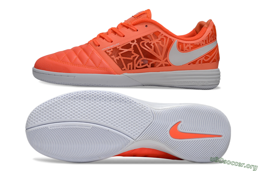 Nike Lunar Gato 2 IC Football Shoes - Orange/Vibrant Sunrise/Blazing Coral 1