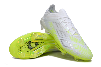 Adidas F50 Lightstrike Pro FG Football Boots - White/Lime Burst/Pure White