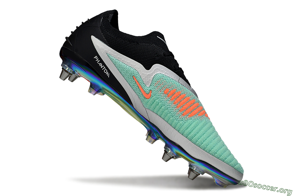 Nike Phantom 6 Low Elite SG Football Boots - Green/Mint Green/Shimmering Black 4