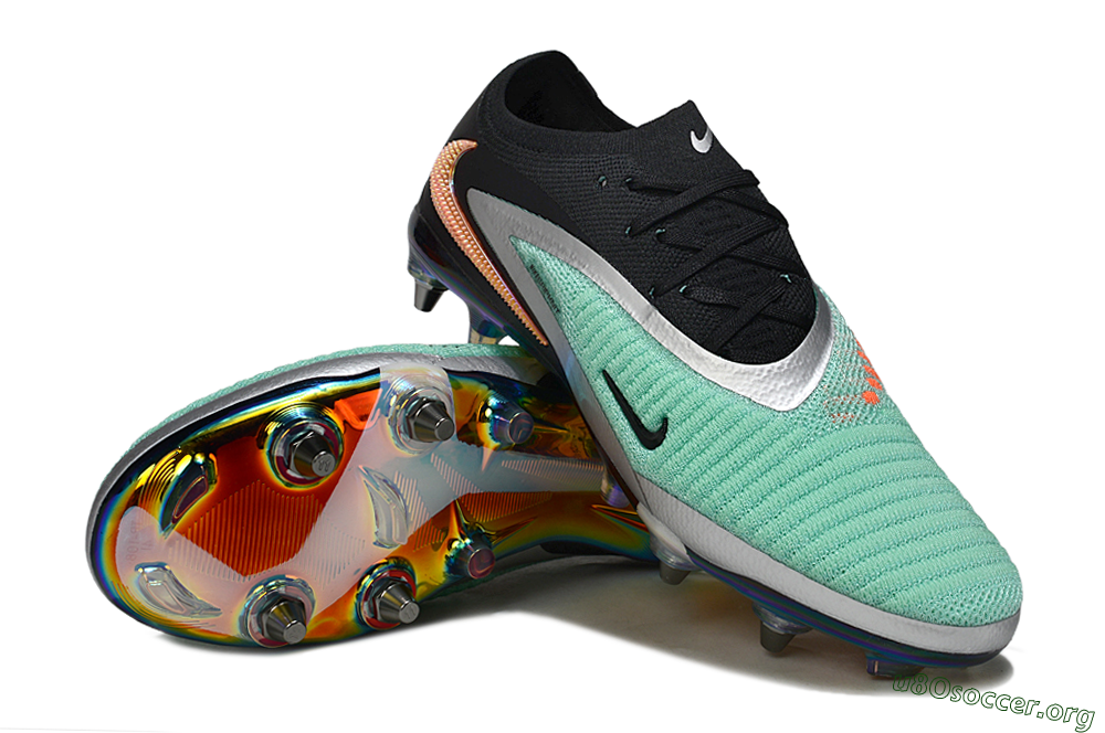 Nike Phantom 6 Low Elite SG Football Boots - Green/Mint Green/Shimmering Black 0