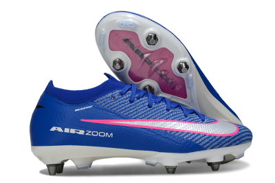 Nike Air Zoom Mercurial Vapor 16 Elite SG Football Boots - Blue/Vibrant Blue/Fresh Pink