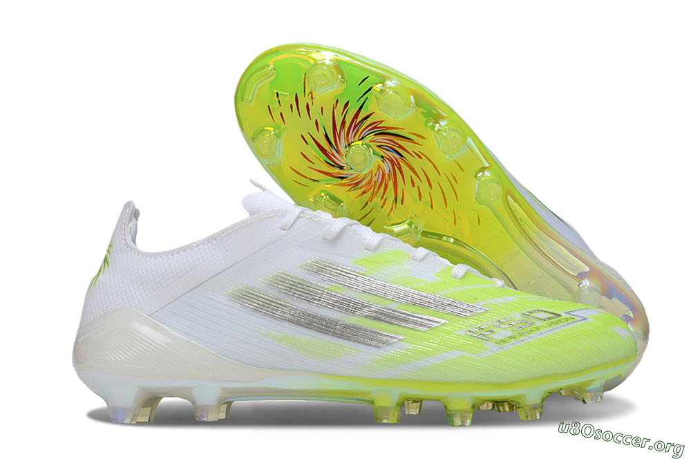 Adidas F50 Pro FG Football Boots - Yellow/Bright Lime/White 2