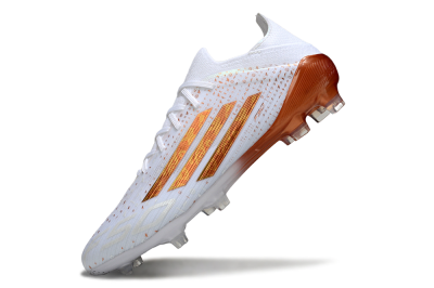 Adidas F50 Pro FG Football Boots - White/Metallic Copper/Solar Red