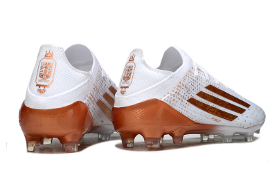 Adidas F50 Pro FG Football Boots - White/Metallic Copper/Solar Red