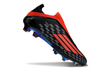 Adidas F50 Lightstrike Pro Laceless FG Football Boots - Black/Fiery Red/Rainbow Hues