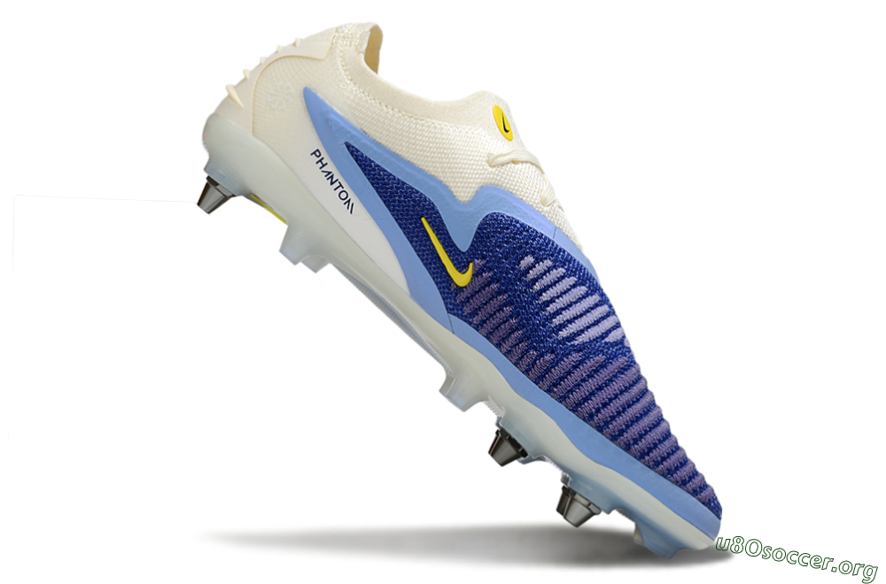 Nike Phantom 6 Low Elite SG Football Boots - Blue/Light Blue/White 4