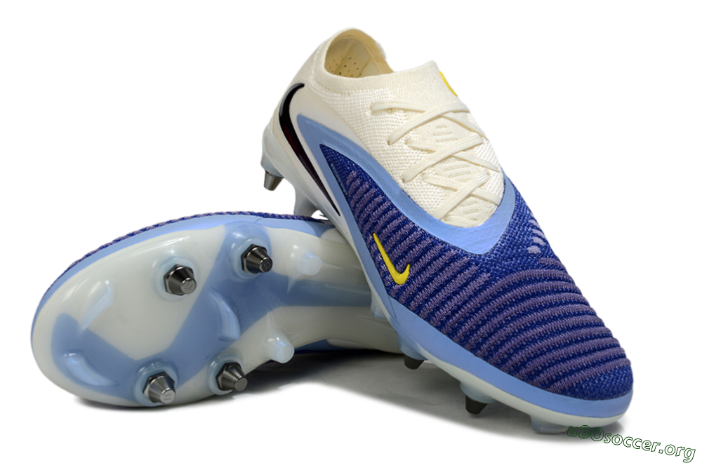 Nike Phantom 6 Low Elite SG Football Boots - Blue/Light Blue/White 0