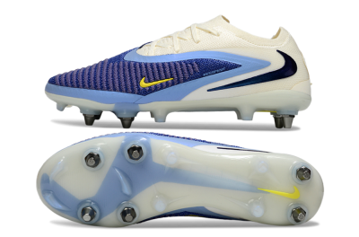 Nike Phantom 6 Low Elite SG Football Boots - Blue/Light Blue/White