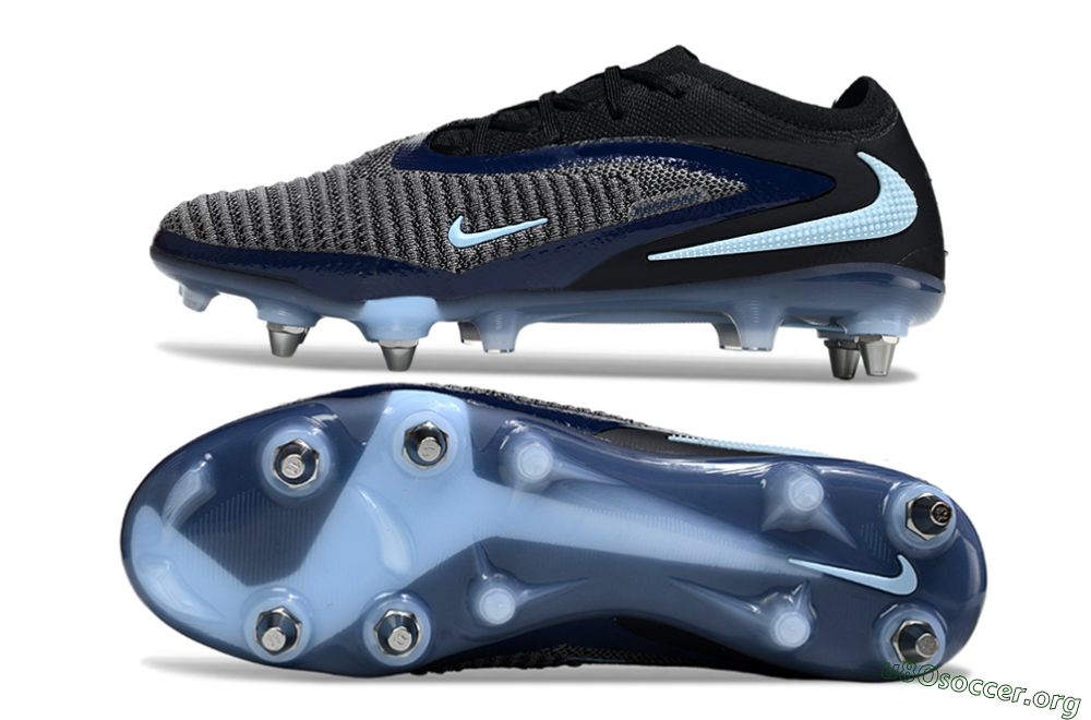 Nike Phantom 6 Low Elite SG Football Boots - Blue/Navy Blue/Icy Blue 1