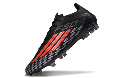 Adidas F50 Pro FG Football Boots - Black/Bright Red/White