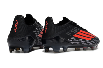 Adidas F50 Pro FG Football Boots - Black/Bright Red/White