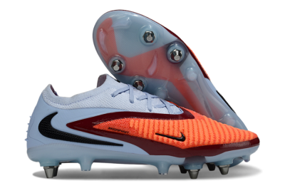Nike Phantom 6 Low Elite SG Football Boots - Orange/Crimson Red/Sky Blue