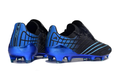 Adidas F50 Pro FG Football Boots - Black/Electric Blue/Stealth Black