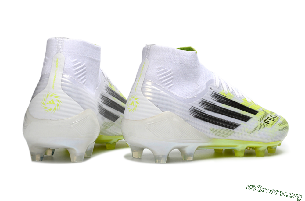 Adidas F50 Pro Mid FG Football Boots - Yellow/Neon Lime/White 6