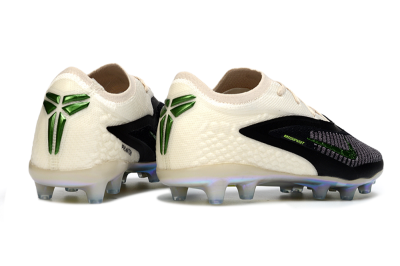 Nike Phantom 6 Low Elite AG Football Boots - Black/Green Glint/White Frost